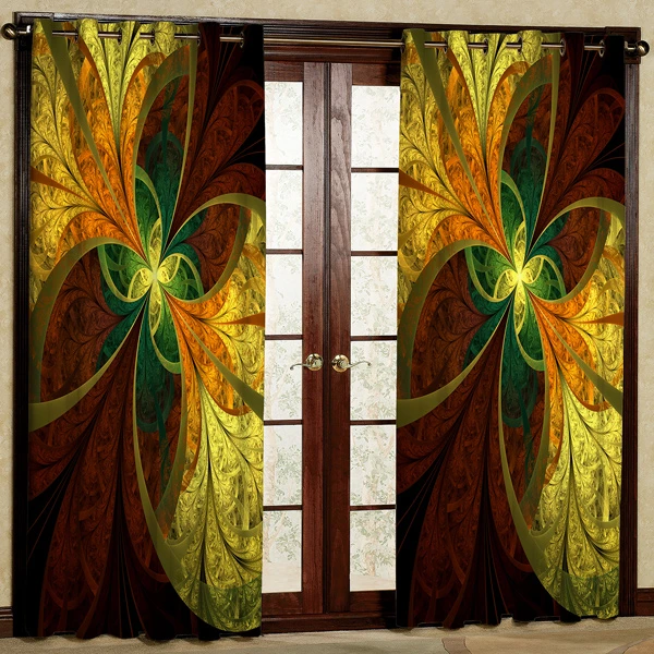 پرده مدل مخمل پانچی کد 7293 سایز 280x140 سانتی متر