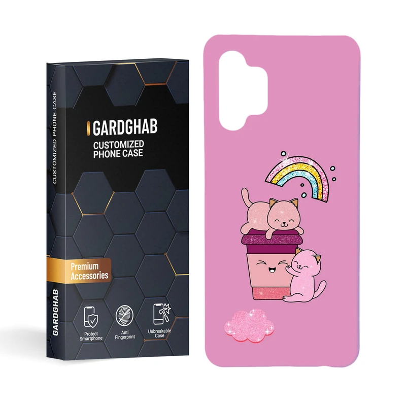 کاور گارد قاب مدل دخترانه مناسب برای گوشی موبایل سامسونگ Galaxy A32 4g