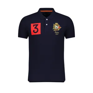 پولوشرت آستین کوتاه مردانه آیبکس مدل 97112 casual رنگ سرمه ای