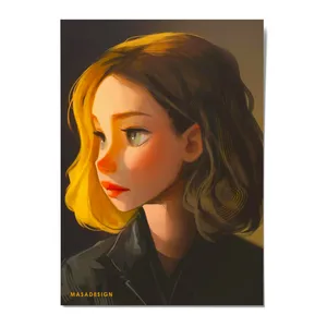 کارت پستال ماسا دیزاین مدل POSTV0024 GIRL