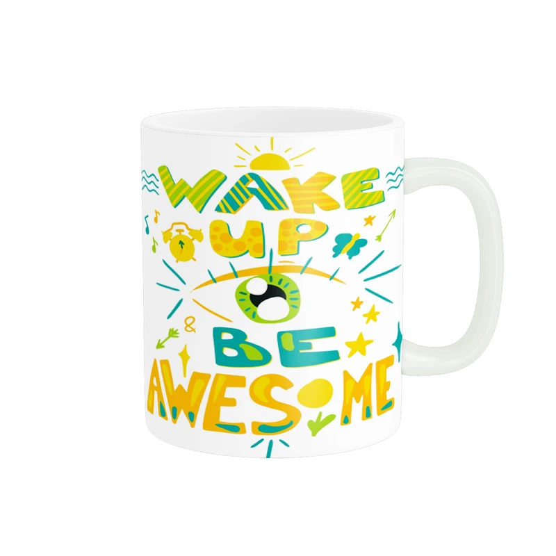 ماگ پاد آفرین مدل بیدار شو کد DKC94-2