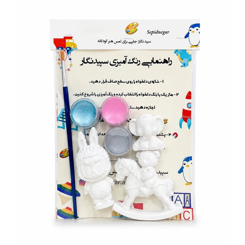 بازی آموزشی رنگ آمیزی مدل 01