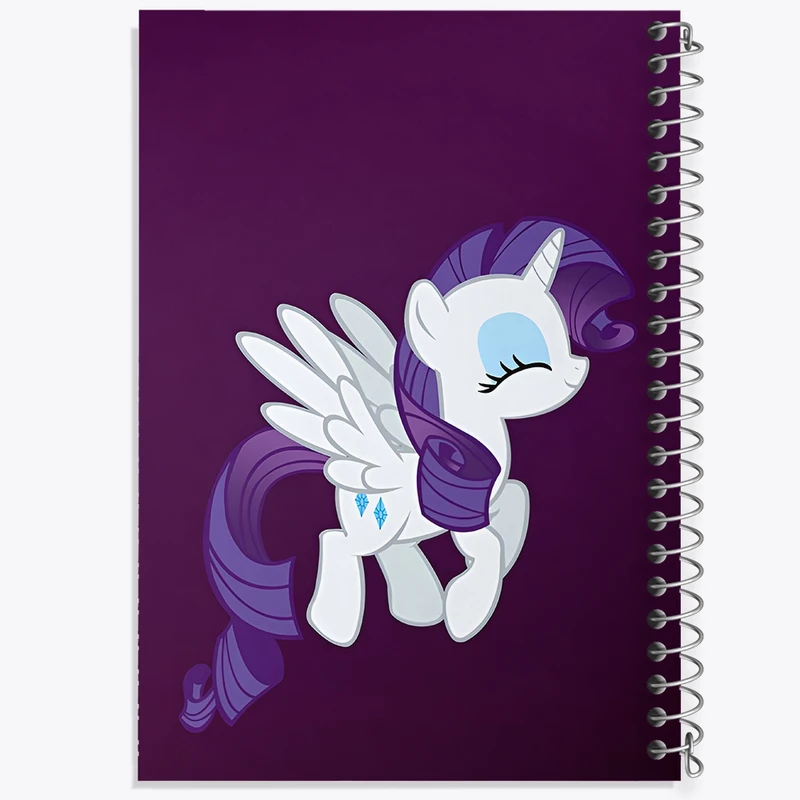 دفتر شطرنجی 50 برگ خندالو طرح رریتی پونی کد N3282