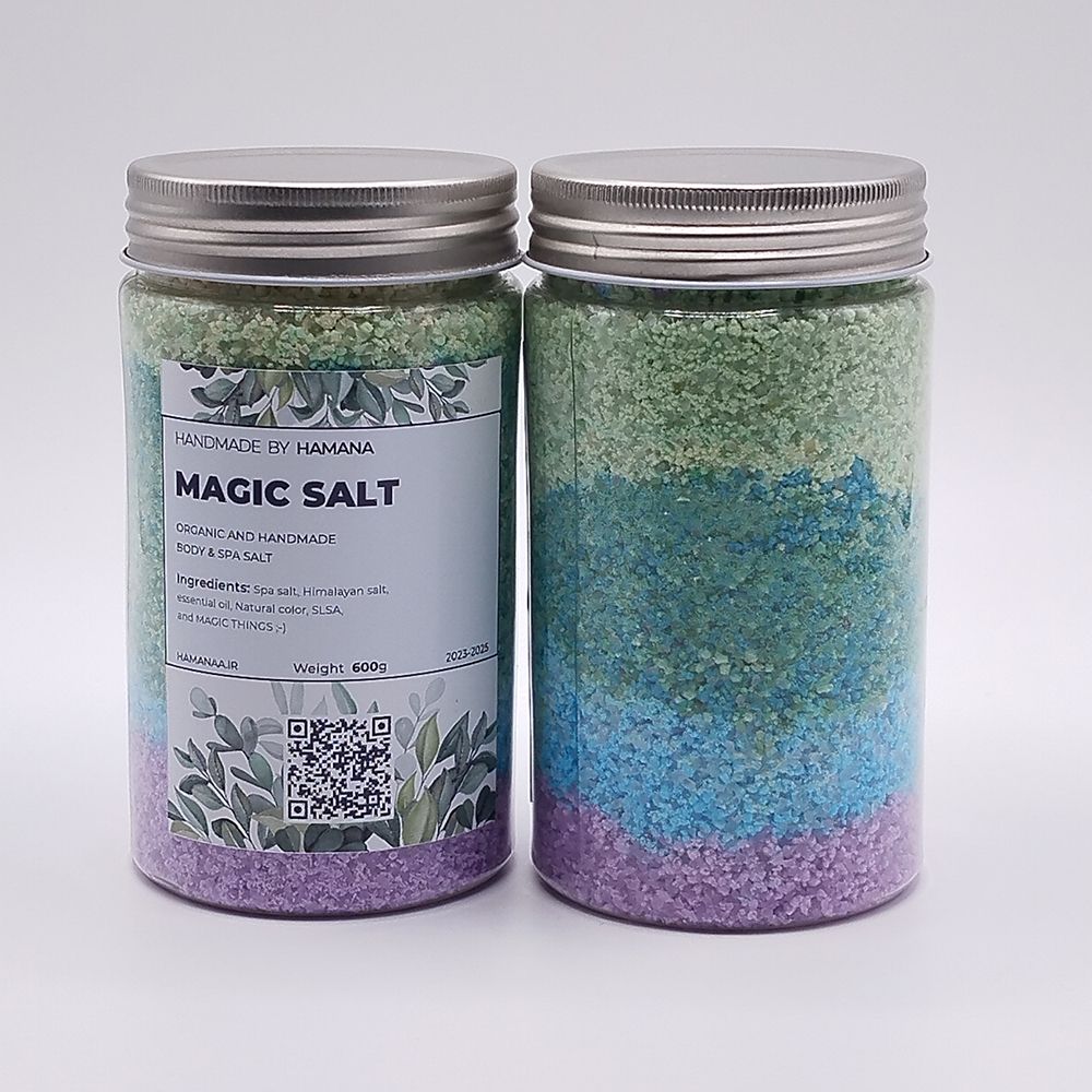 نمک حمام هامانا مدل Magic Salt وزن 600 گرم -  - 5