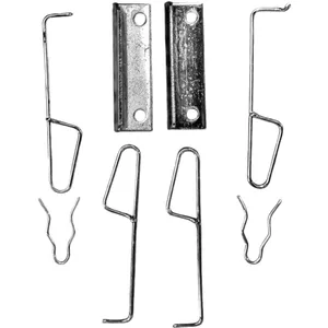 نگهدارنده لنت ترمز عقب مدل دیسکی مناسب برای رانا و پژو 206 و H30 Cross بسته 8 عددی