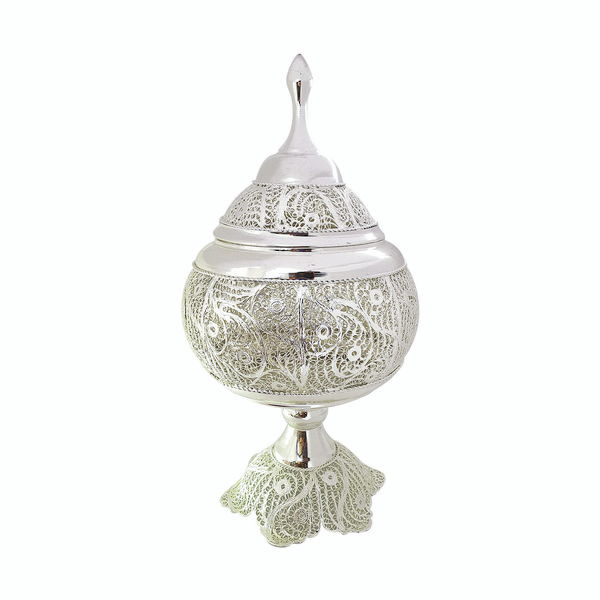 شکلات خوری ملیله کاری مدل S6 شکلات خوری ملیله کاری مدل S6