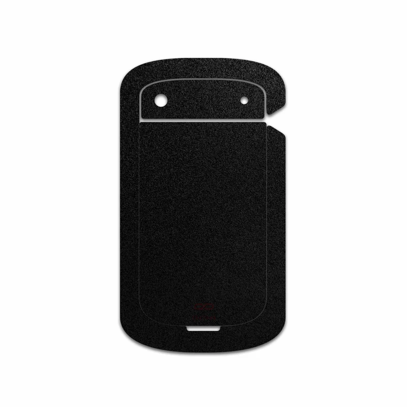 برچسب پوششی ماهوت مدل Black-Suede مناسب برای گوشی موبایل بلک بری Bold Touch 9900