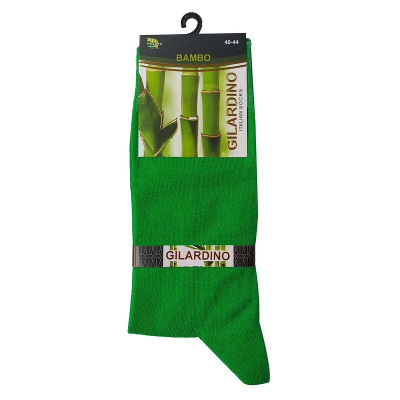 جوراب ساق بلند مردانه مدل بامبو رنگ سبز