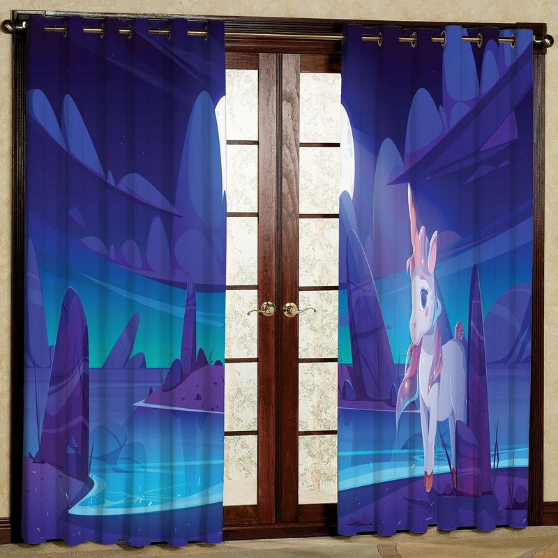  پرده مدل مخمل پانچی کد 2316 سایز 140x280 سانتی متر