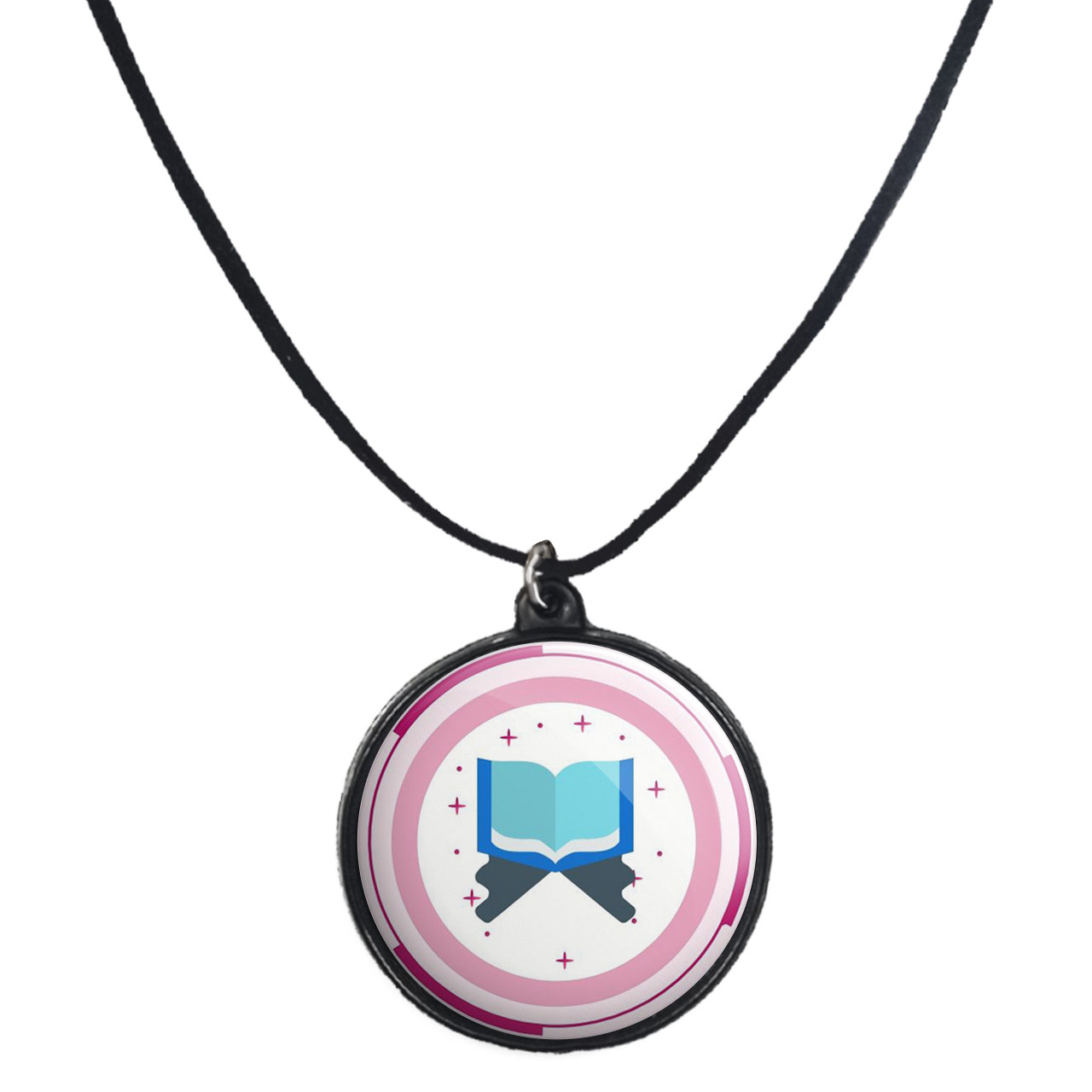 گردنبند پرمانه طرح جشن تکلیف کد pmb.25774 مدل دو طرفه