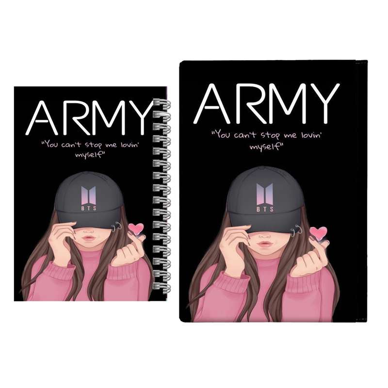 کلاسور مدل بی تی اس کد 2397 به همراه دفتر یادداشت