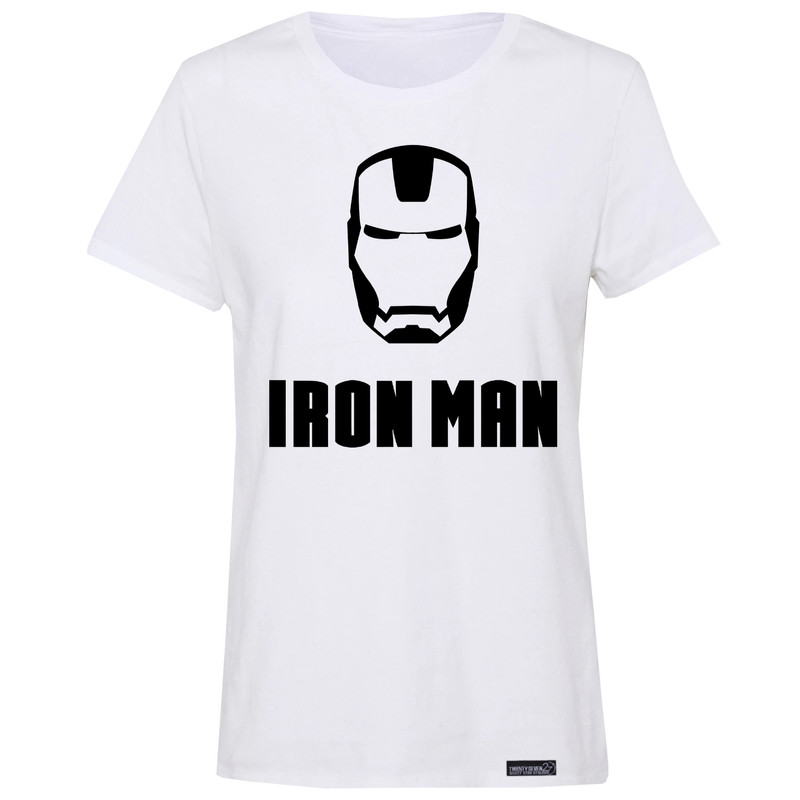 تی شرت آستین کوتاه زنانه 27 مدل Iron Man کد MH963
