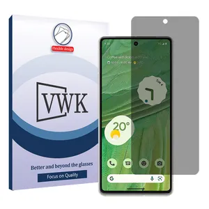 VWK Tough model privacy screen protector suitable for Google Pixel 7 mobile phone