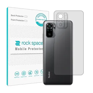 Transparent Rockspace HyGEL model phone back protector suitable for Xiaomi Redmi Note 10s mobile phone