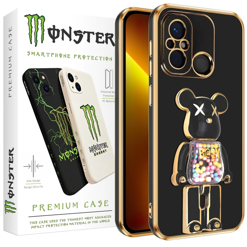 کاور مانستر مدل Bead Bear-1 مناسب برای گوشی موبایل شیائومی Redmi 12C / Poco C55