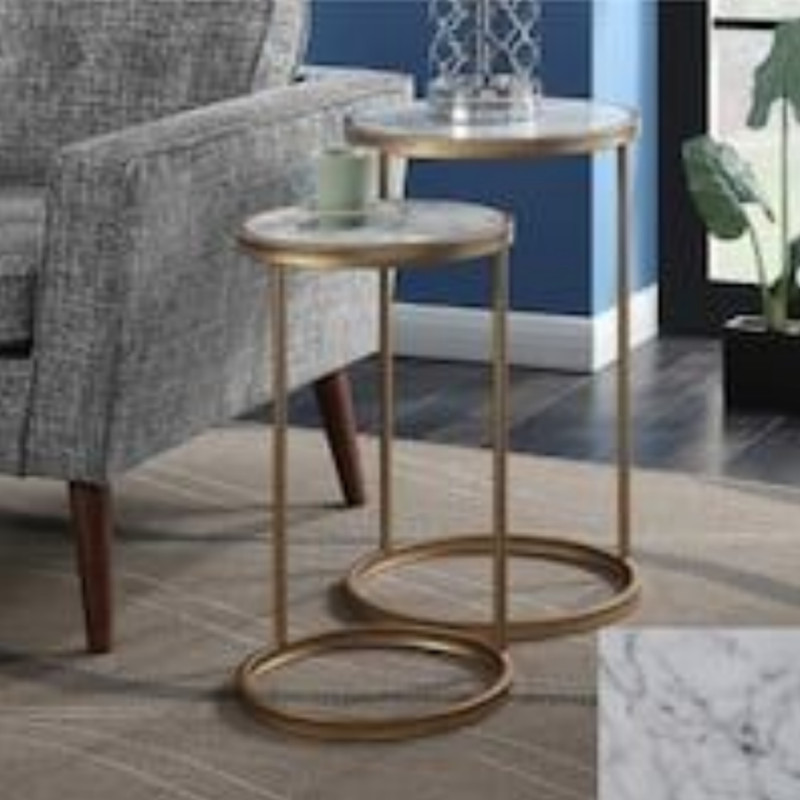 میز عسلی مدل هوم لوکس 9 مجموعه 2 عددی