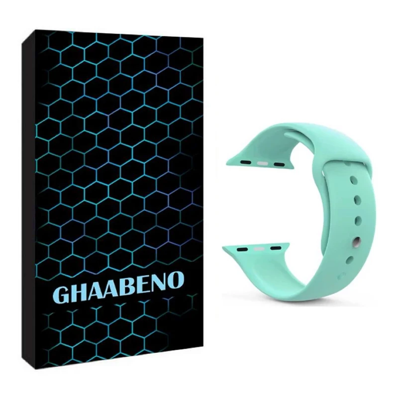 بند قاب نو مدل سیلیکونی مناسب برای اپل واچ سری 7 41 میلی متر