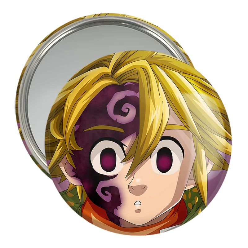 آینه جیبی خندالو مدل ملیوداس انیمه هفت گناه کبیره  کد 17530