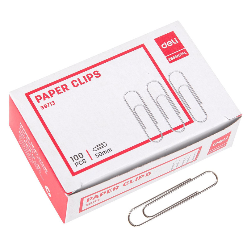 گیره کاغذ دلی مدل 39713 بسته 10 عددی