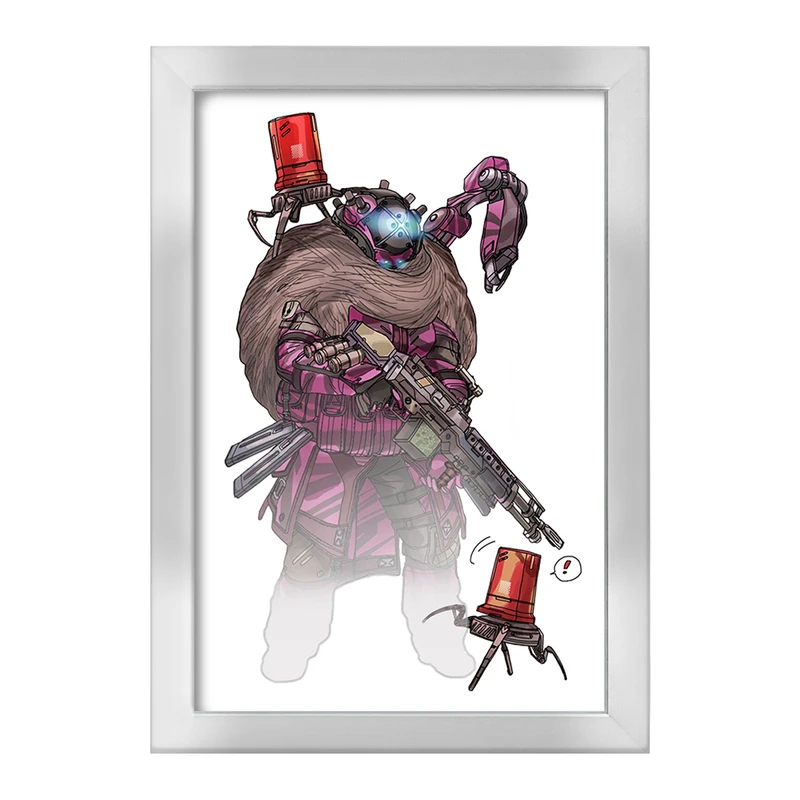 تابلو خندالو طرح بازی تایتان فال (Titanfall) کد 32624