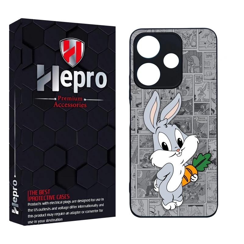 کاور هپرو طرح فانتزی مدل TPU مناسب برای گوشی موبایل شیائومی Redmi 13 4G / Redmi 13 5G