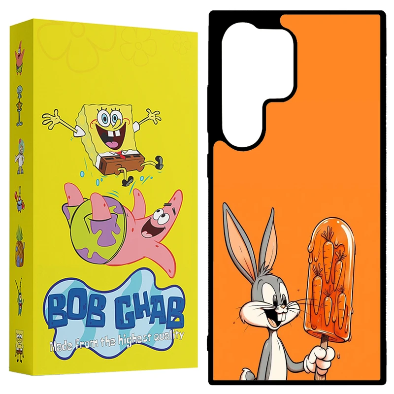 کاور باب قاب طرح خرگوش مدل BCPD24U مناسب برای گوشی موبایل سامسونگ Galaxy S24 Ultra 5G