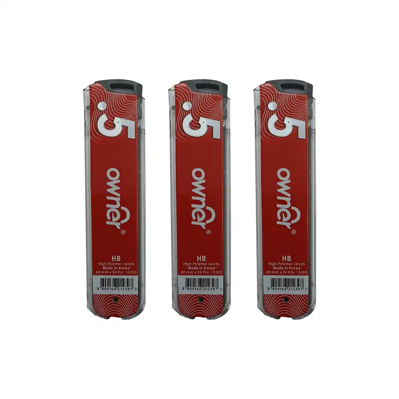 نوک مداد نوکی 0.5 میلی‌متری اونر مدل KM130 بسته 3 عددی