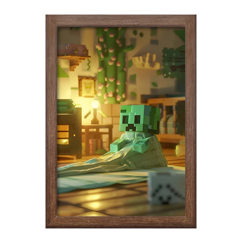 تابلو خندالو طرح ماینکرافت (Minecraft) کد F3549