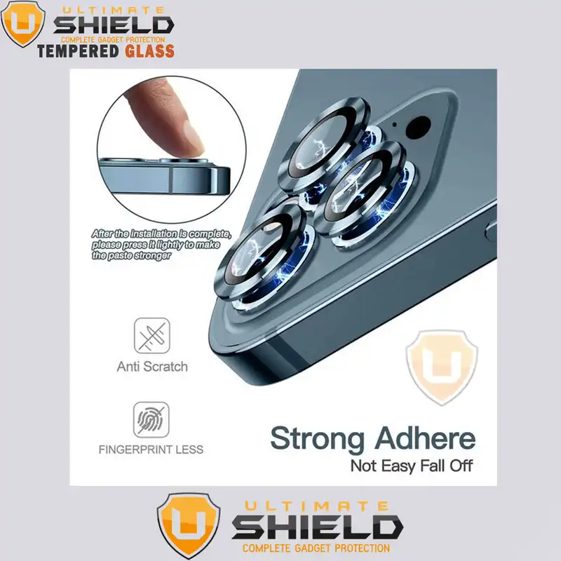 محافظ لنز دوربین رینگی آلتیمیت شیلد مدل UTR مناسب برای گوشی موبایل اپل Iphone 13