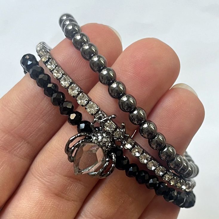 دستبند زنانه آی ام مدل عنکبوت 5903 مجموعه 3 عددی -  - 4