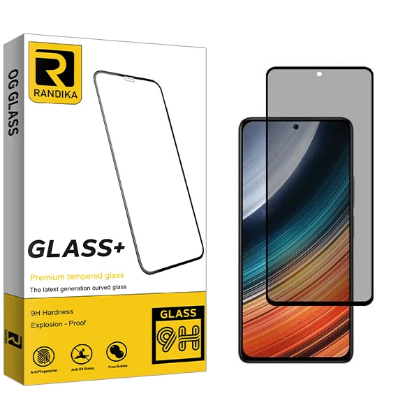 محافظ صفحه نمایش حریم شخصی راندیکا مدل RK مناسب برای گوشی موبایل شیائومی Redmi K40S