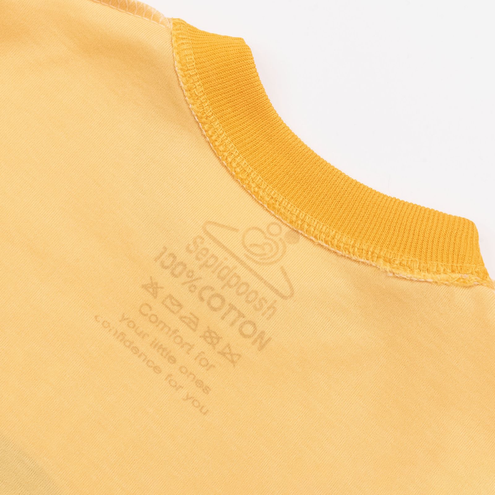 ست تی شرت آستین کوتاه و شلوارک بچگانه سپیدپوش مدل اسنوپی کد 1402514 -  - 3