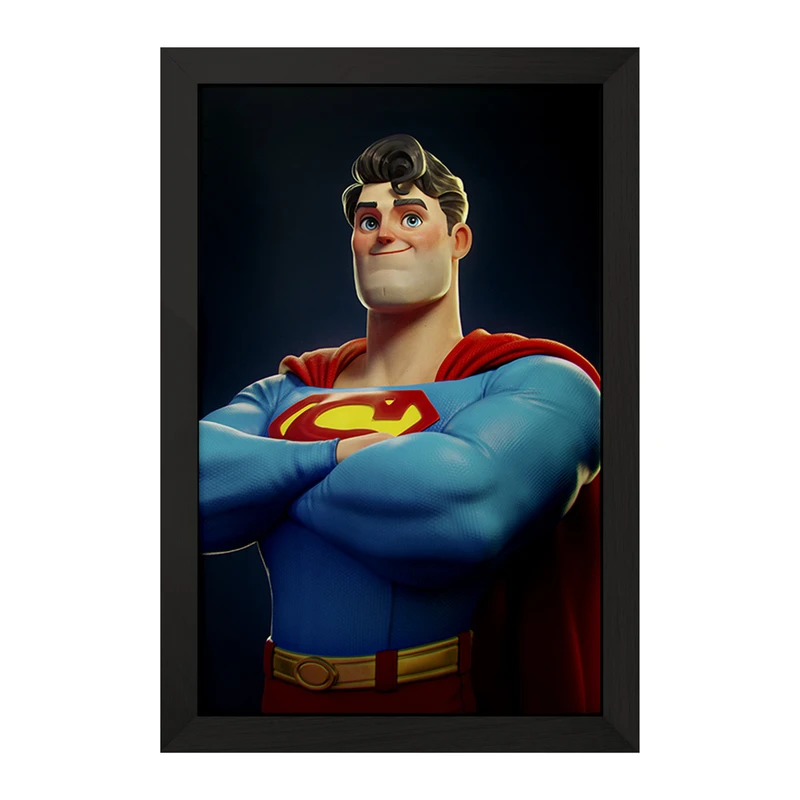 تابلو خندالو مدل سوپرمن (Superman) کد F384