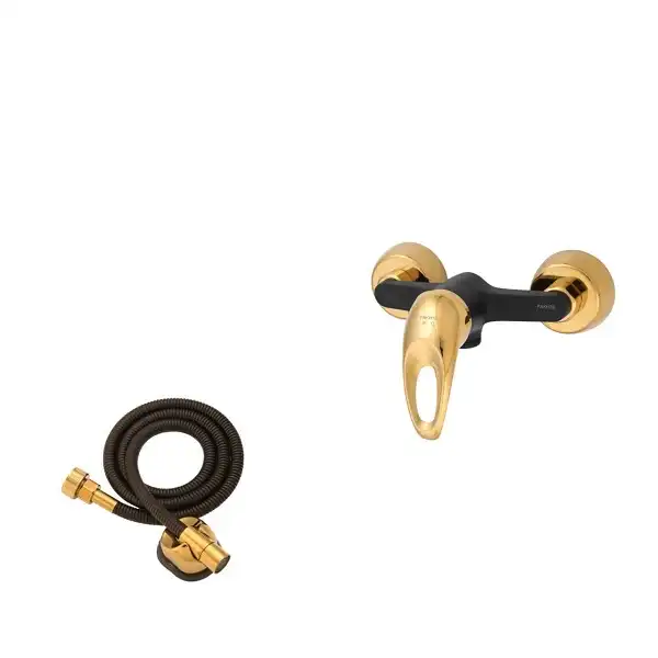 شیر سرویس بهداشتی فاخته مدل اورانوس MT به همراه شلنگ