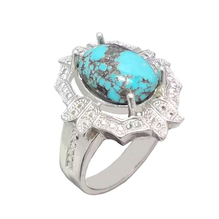 انگشتر نقره زنانه کد 99