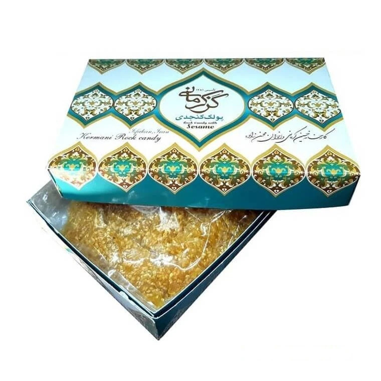 آبنبات پولکی کرمانی کنجدی - 450 گرم