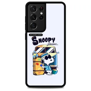 AKAM AMCWSGS21U-SNOOPY11 Cover For Samsung Galaxy S21 Ultra