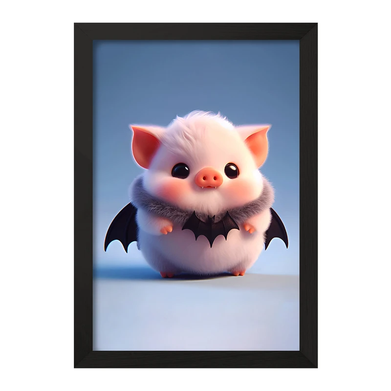 تابلو خندالو مدل خوک کد F8553