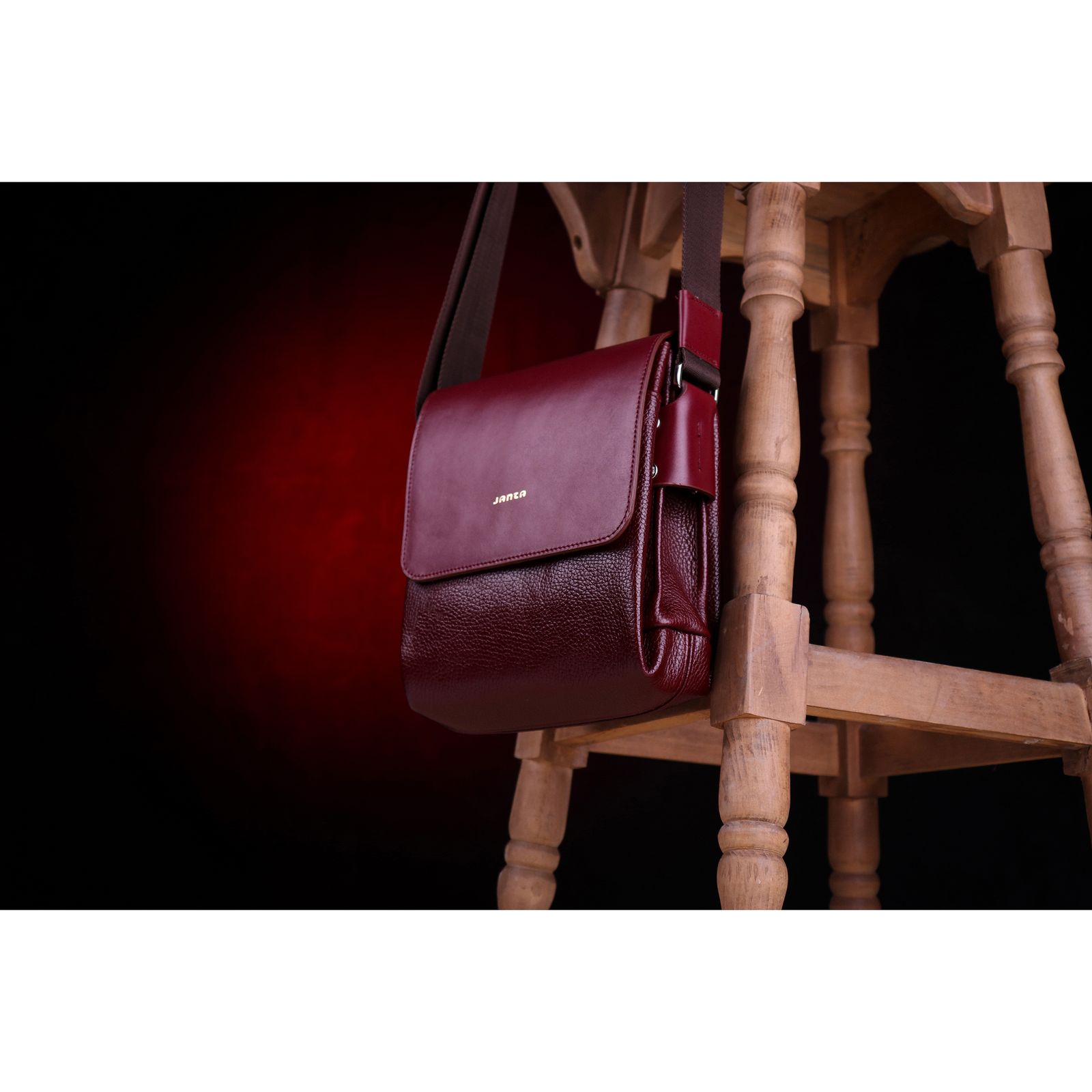 کیف رودوشی چرم جانتا مدل D012 -  - 54