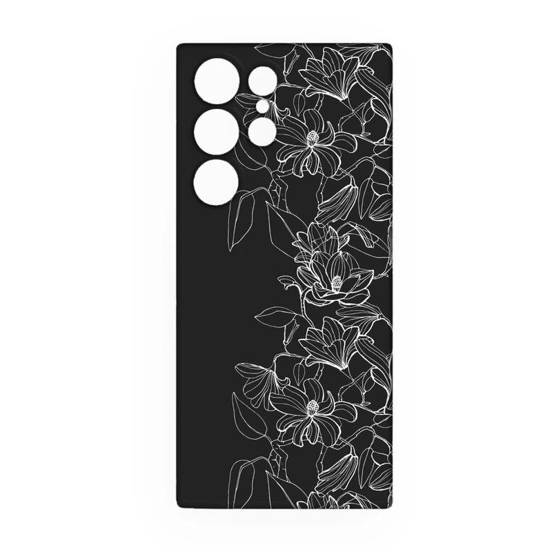 کاور مدل گل  کد 007 مناسب برای گوشی موبایل سامسونگ galaxy s22 ultra