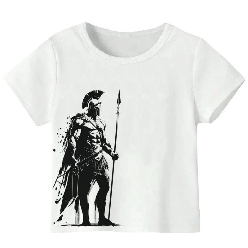 تی‌شرت آستین کوتاه پسرانه مدل مبارز W247