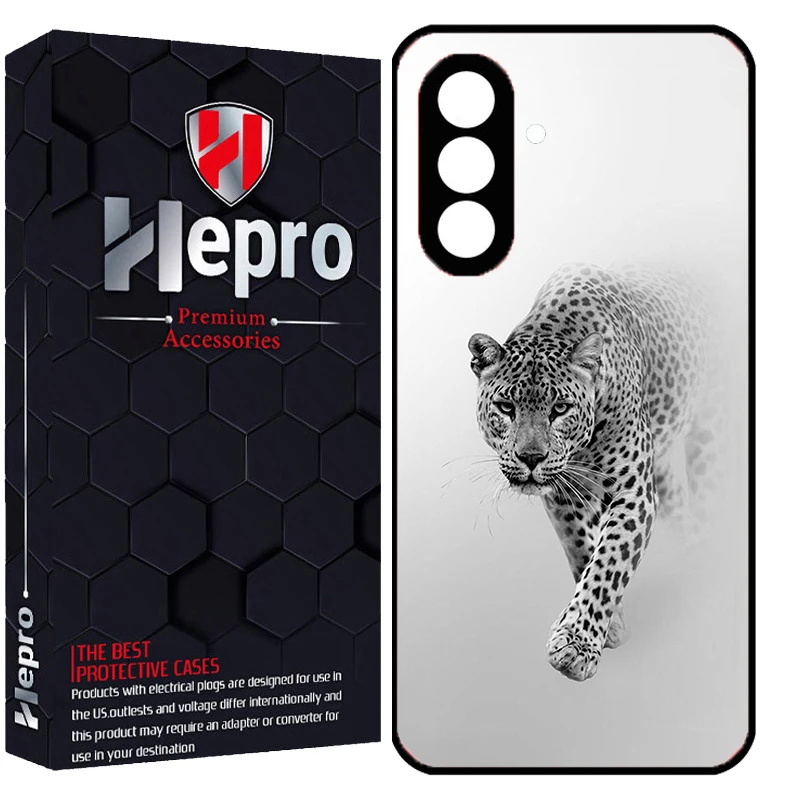 کاور هپرو طرح پلنگ  کد Dimo-651 مناسب برای گوشی موبایل سامسونگ Galaxy A17