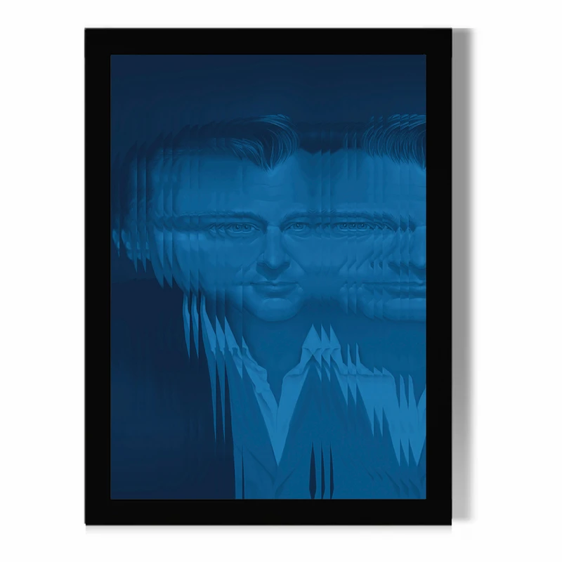 تابلو مدل دیواری طرح کریستوفر نولان  کد FD206