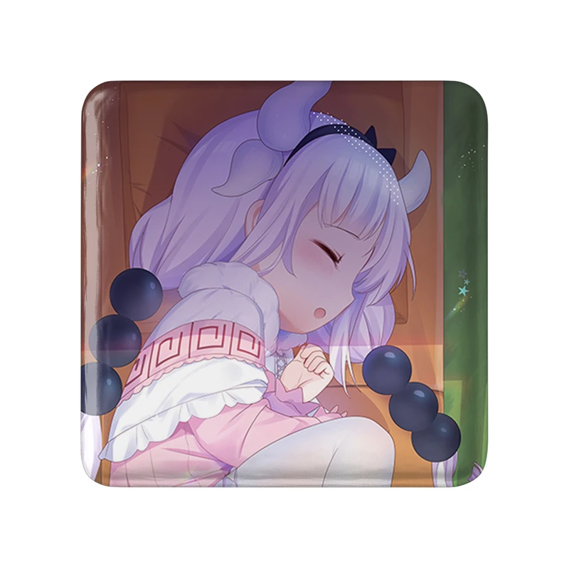 پیکسل خندالو طرح کانا انیمه اژدهای خدمتکار کوبایاشی مدل مربعی کد 36328