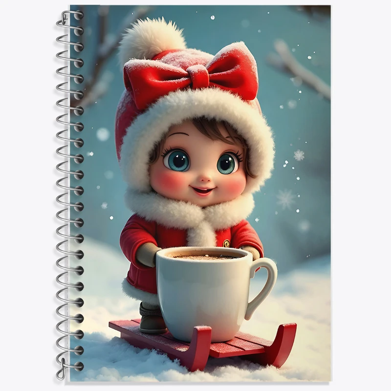 دفتر نت موسیقی 50 برگ خندالو طرح دختر بچه ی کیوت کد F7116