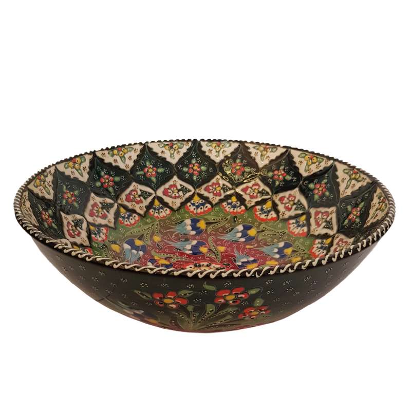 کاسه  میناکاری  طرح نقش برجسته کد 3001