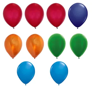 بادکنک کوآلاتکس مدل LBSI10 مجموعه 10 عددی