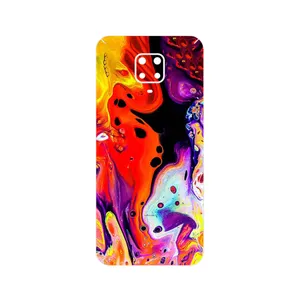 MAHOOT Abstract Oil Art Cover Sticker for Xiaomi Redmi Note 9 Pro