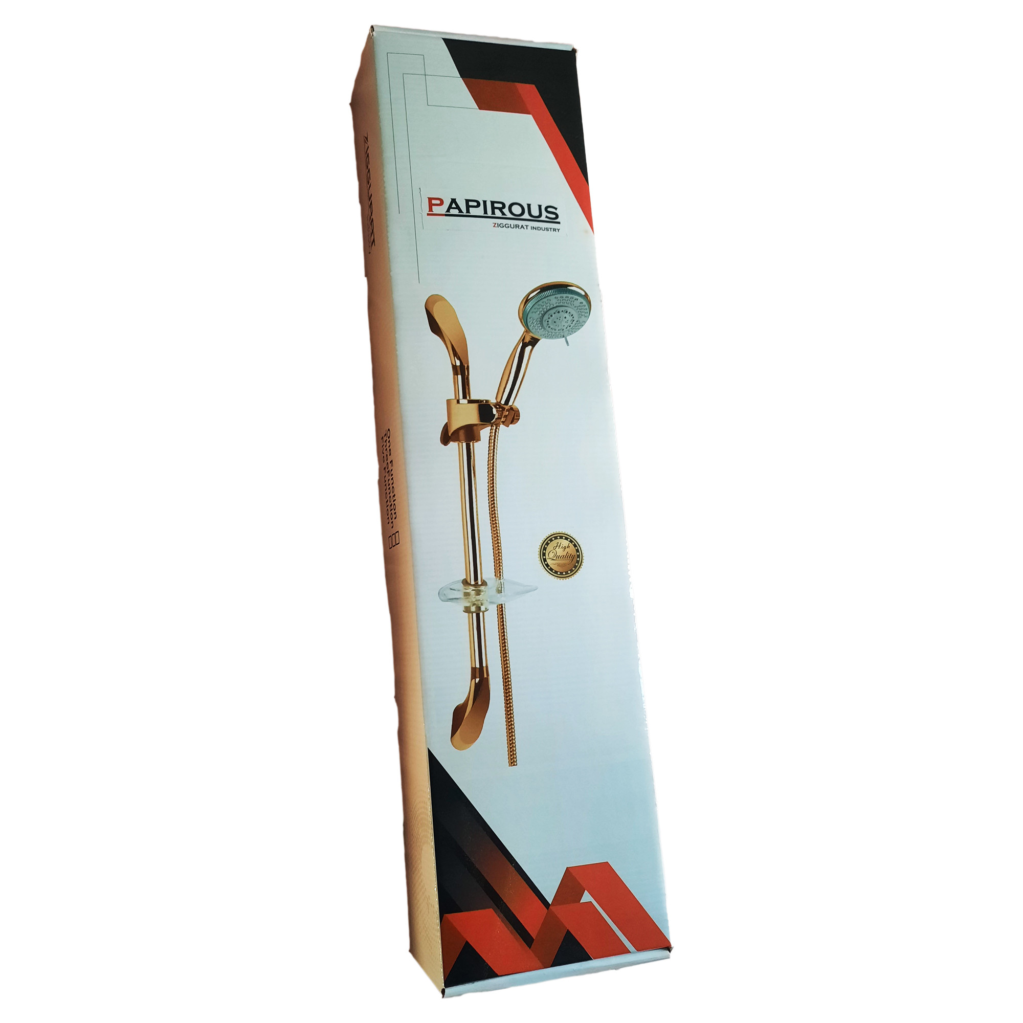 علم دوش حمام پاپیروس مدل زیگورات SH