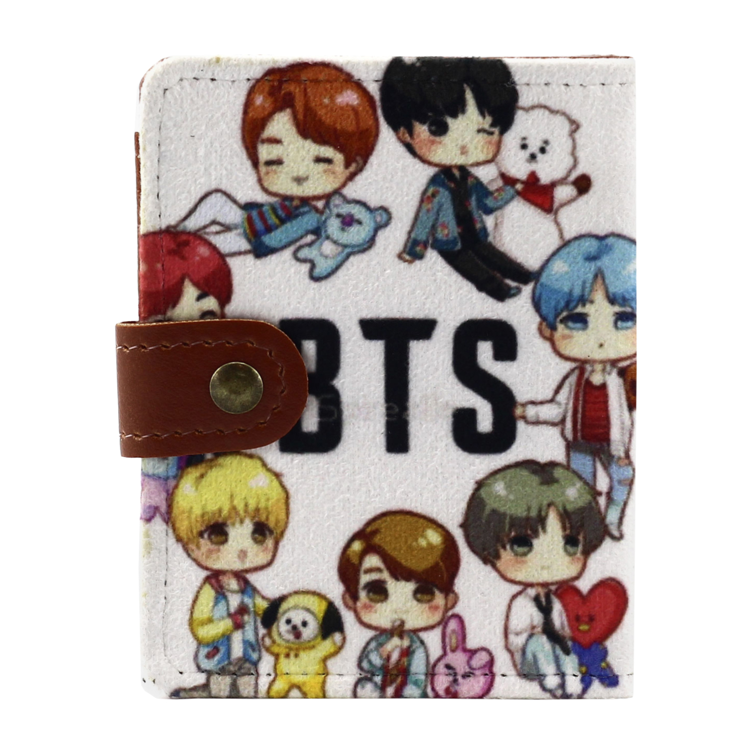   کیف پول دخترانه طرح BTS کد 4005